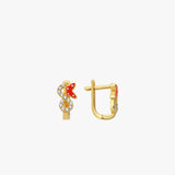Children's Bow Earrings | 14K Solid Gold
