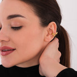 Snake Ear Cuff | 18K Gold Vermeil