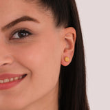 November Birth Flower Earrings | 18K Gold Vermeil
