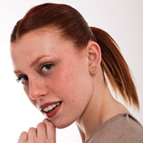 July Birth Flower Earrings | 18K Gold Vermeil