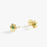 May Birth Flower Earrings | 18K Gold Vermeil