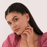 February Birth Flower Earrings | 18K Gold Vermeil