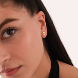 January Birth Flower Earrings | 18K Gold Vermeil