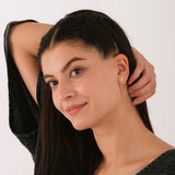 June Birth Flower Earrings | 18K Gold Vermeil