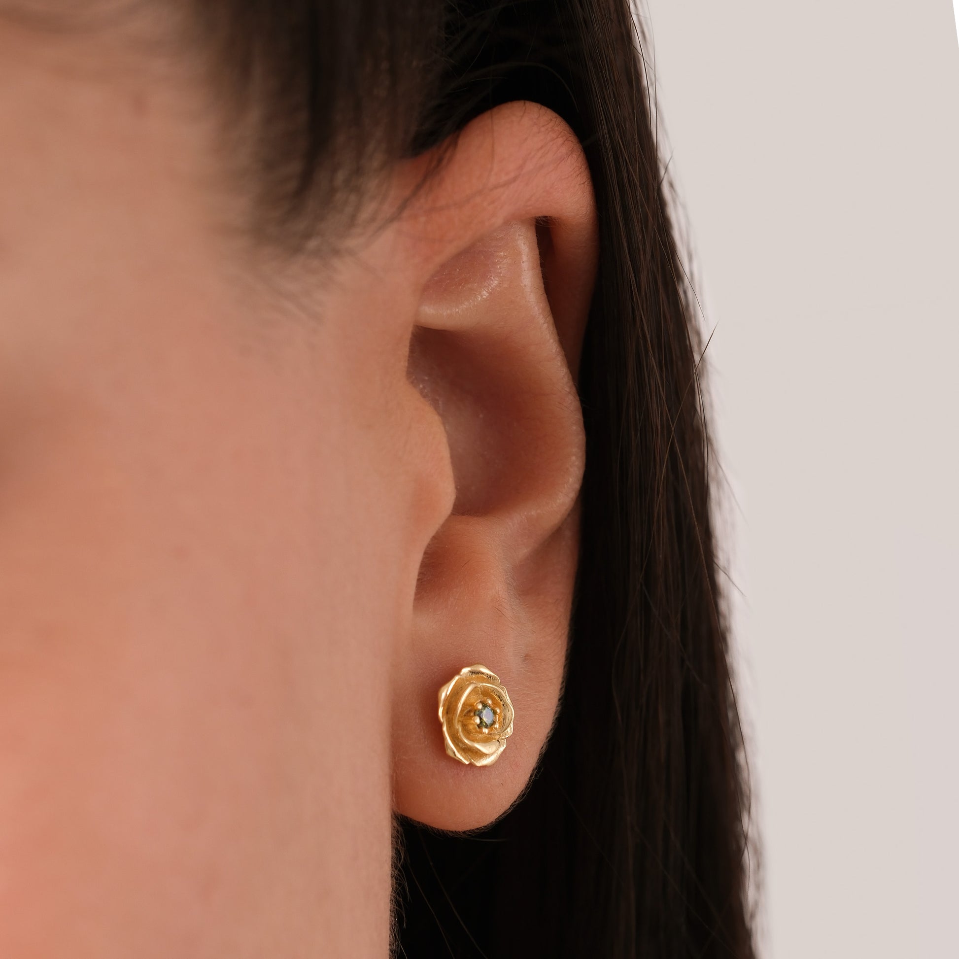 June Birth Flower Earrings | 18K Gold Vermeil