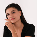 April Birth Flower Earrings | 18K Gold Vermeil