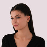 April Birth Flower Earrings | 18K Gold Vermeil