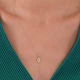 St. Jude Catholic Medal Necklace | 14K Solid Gold