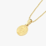 St. Jude Catholic Medal Necklace | 14K Solid Gold