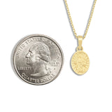 St. Elizabeth Catholic Medal Necklace | 14K Solid Gold