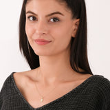St. Therese Catholic Medal Necklace | 14K Solid Gold