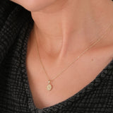 St. Therese Catholic Medal Necklace | 14K Solid Gold