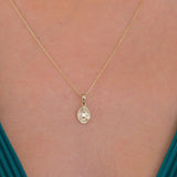 St. Jude Catholic Medal Necklace | 14K Solid Gold