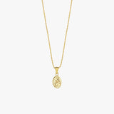 St. Jude Catholic Medal Necklace | 14K Solid Gold