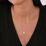 St. Joan of Arc Catholic Medal Necklace | 14K Solid Gold