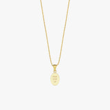 St. Hildegard Catholic Medal Necklace | 14K Solid Gold