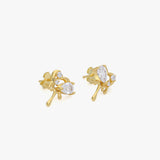 Dripping Heart Earrings | 18K Gold Vermeil