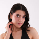 Double Linked Heart Studs | 18K Gold Vermeil