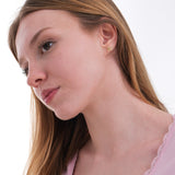 Tiny Flower Stud Earrings | 18K Gold Vermeil