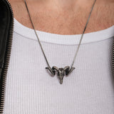 Ram Skull Necklace | 925 Sterling Silver