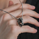 Dinosaur Skull Pendant | 925 Sterling Silver