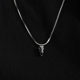 Dinosaur Skull Pendant Necklace | 925 Sterling Silver