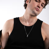 Dragon Skull Pendant Necklace | 925 Sterling Silver