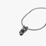 Dragon Skull Pendant Necklace | 925 Sterling Silver
