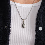 Turtle Pendant Necklace | 925 Sterling Silver