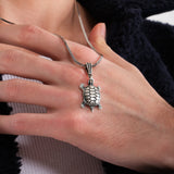 Turtle Pendant Necklace | 925 Sterling Silver