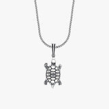 Turtle Pendant Necklace | 925 Sterling Silver