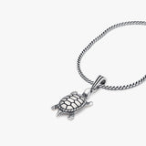 Turtle Pendant Necklace | 925 Sterling Silver