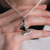 Windsurfing Pendant Necklace | 925 Sterling Silver