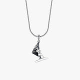 Windsurfing Pendant Necklace | 925 Sterling Silver