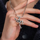 Frog Pendant Necklace | 925 Sterling Silver
