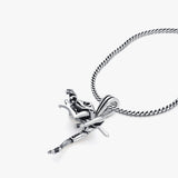 Frog Pendant Necklace | 925 Sterling Silver