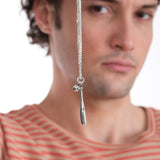 Baseball Bat Pendant | 925 Sterling Silver