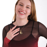 Fisherman Cat Necklace | 18K Gold Vermeil