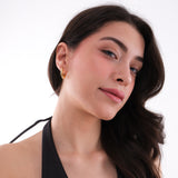 Deformed Chunky Hoop Earrings | 18K Gold Vermeil