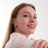 Chunky Twisted Earrings | 18K Gold Vermeil