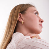 Chunky Twisted Earrings | 18K Gold Vermeil