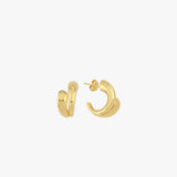 Chunky Twisted Earrings | 18K Gold Vermeil