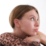 Chunky Hoop Earrings | 18K Gold Vermeil