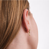 Chunky Hoop Earrings | 18K Gold Vermeil