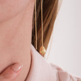 Teardrop Threader Earrings | 18K Gold Vermeil