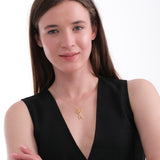 Scissors Pendant Necklace | 18K Gold Vermeil