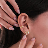 Pave Conch Ear Cuff | 18K Gold Vermeil