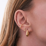 Pave Conch Ear Cuff | 18K Gold Vermeil