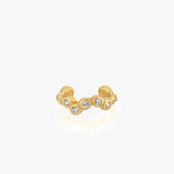 Pave Conch Ear Cuff | 18K Gold Vermeil