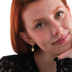St. Bridget of Sweeden Medal Earrings